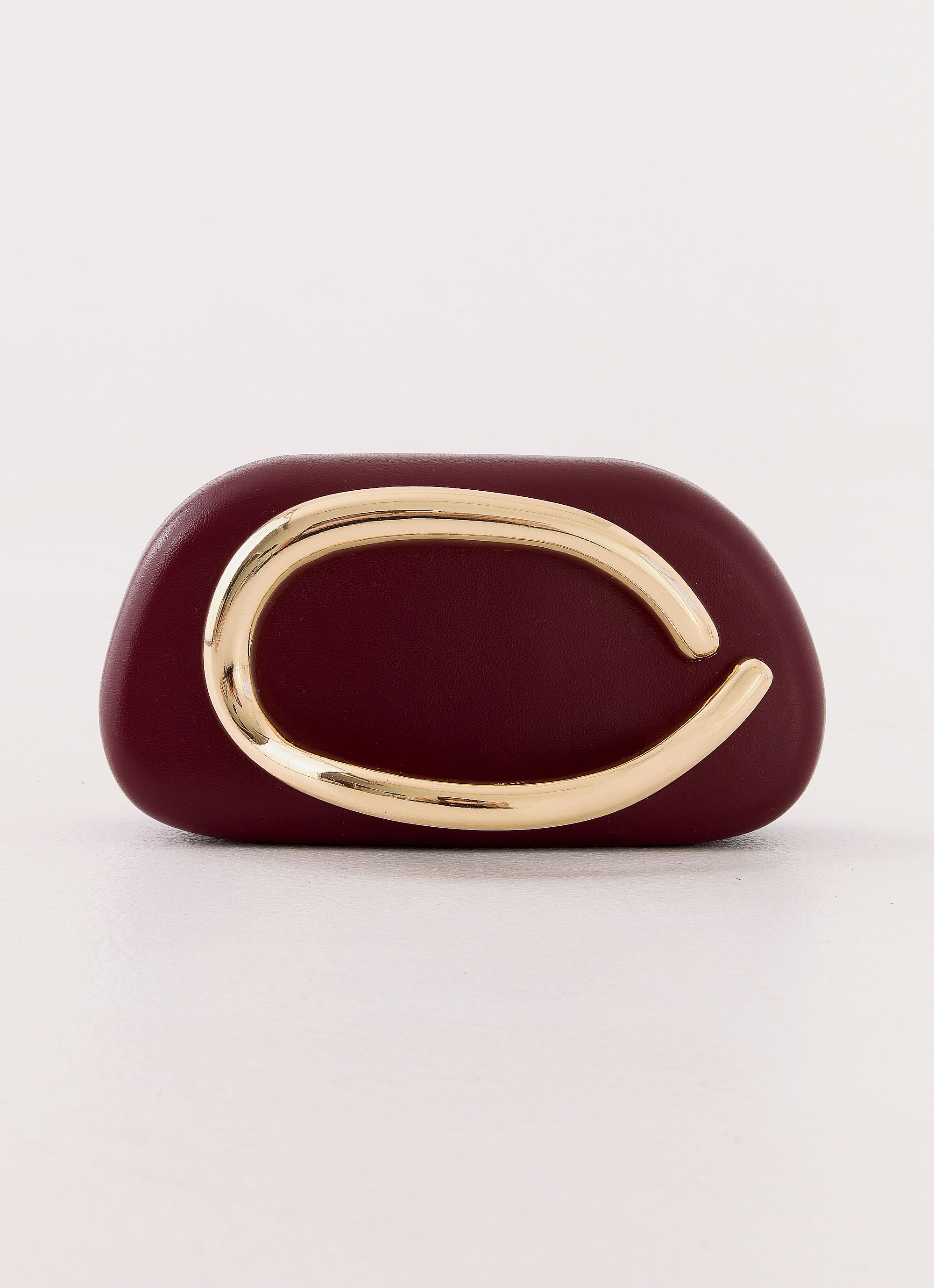 Avenna Clutch Bag - Maroon