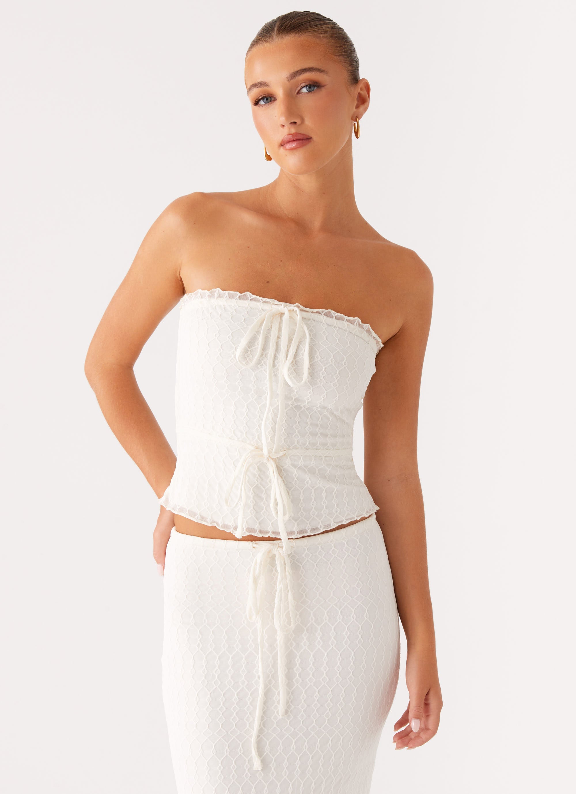 Blakely Tube Top - Ivory