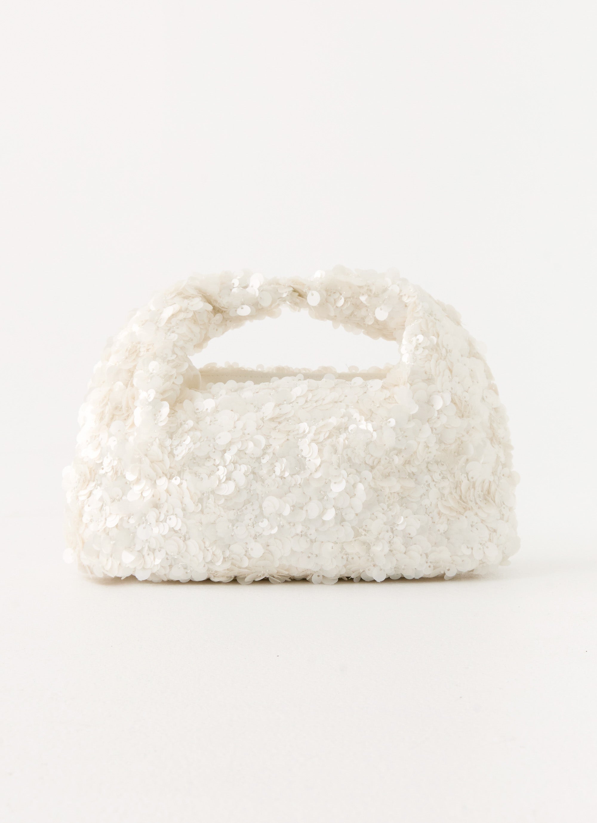 Cloud Nine Sequin Bag - Ivory