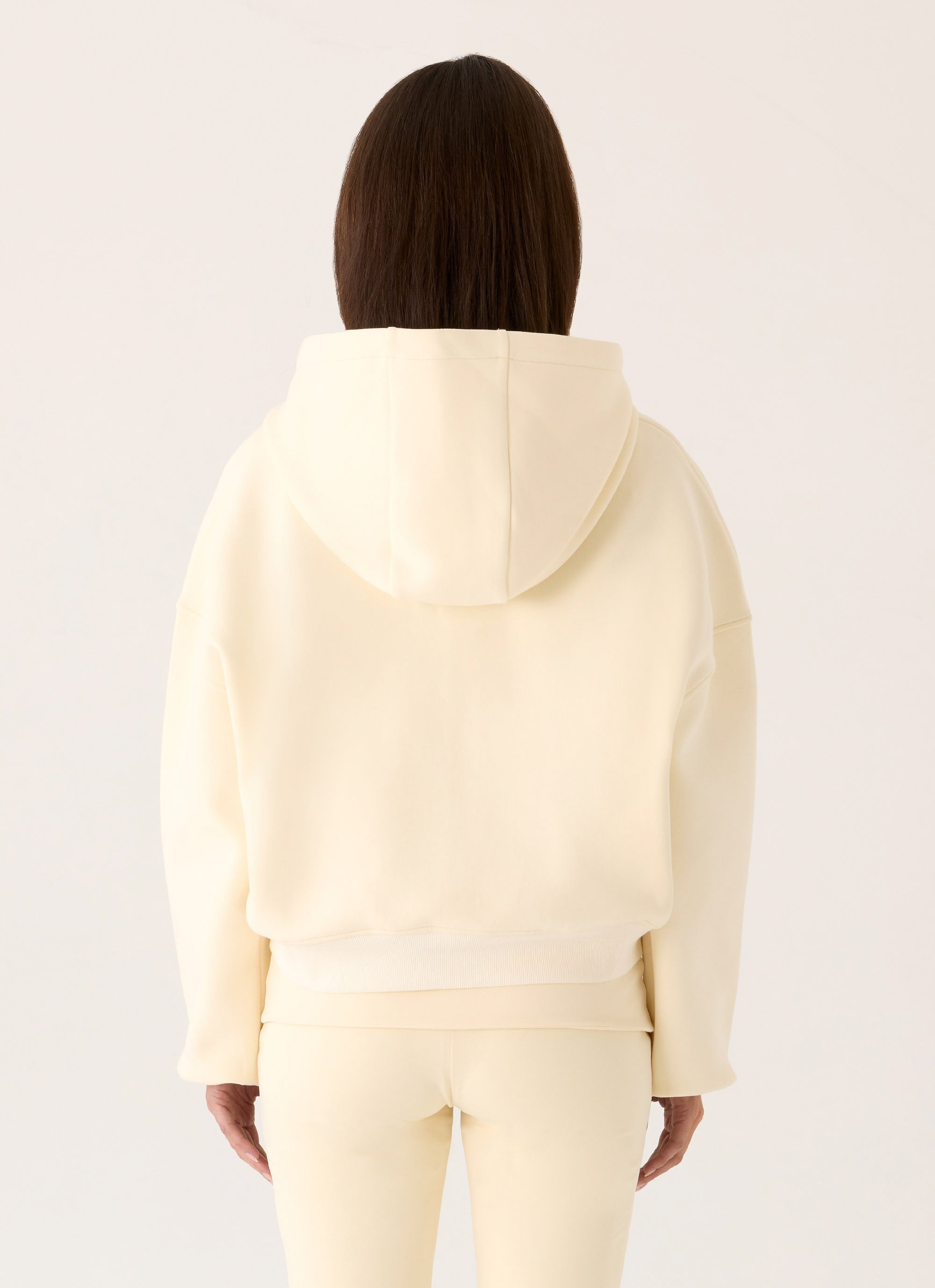 Elio Zip Hoodie - Baby Yellow